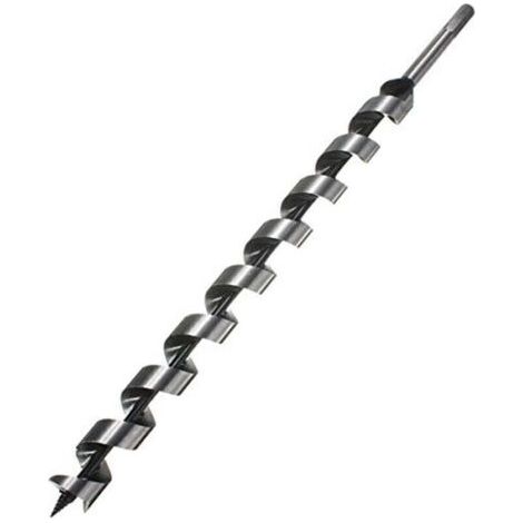 Foret à bois 16mm – Longueur 460mm – Emmanchement hexagonal – Acier haute teneur en carbone – Perage rapide et lisse (1/5)