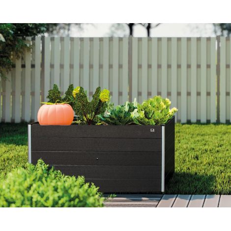 WPC Hochbeet anthrazit N+F anthrazit N+F, L160 x B70 x H75 cm Holz-Kunststoff-Verbundstoff