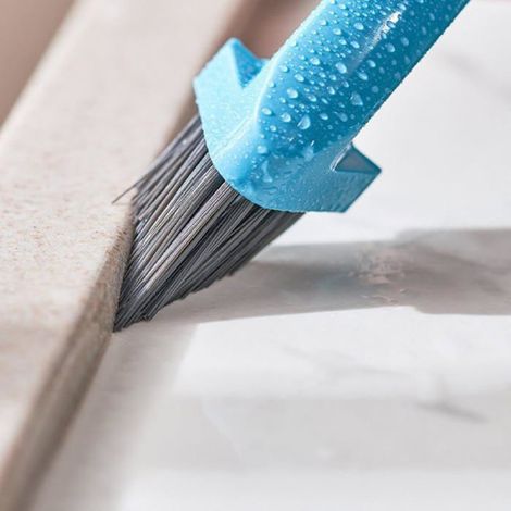 Brosse pour sols de salle de bain, brosse de nettoyage pour sols, brosse pour recoins de salle de bain, brosse amovible (1/5)