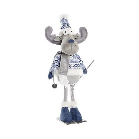MUÑECO POLIESTER RENO ESQUIADOR
