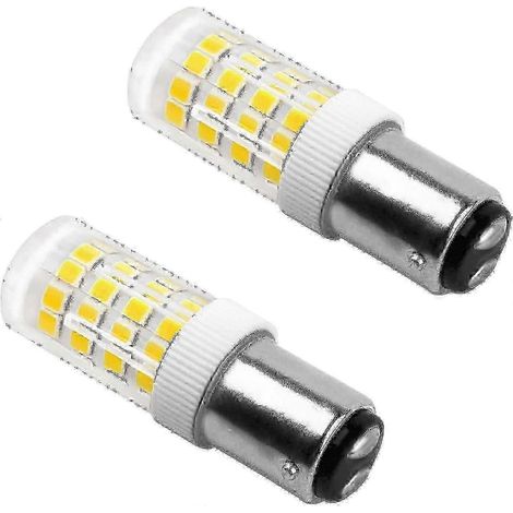 Ampoule LED à baïonnette B15 pour machine à coudre 5 W 220-240 V 500 lm Blanc froid 6000 K Équivalent 40 W Non dimmable (1/5)