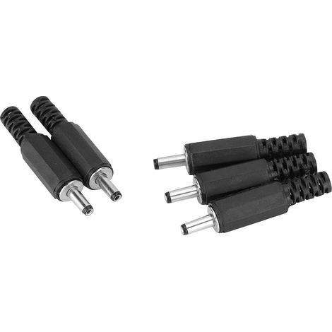 DC Power Connector 3.5Mm Power Plug Male Barrel Abs 5 Pieces 1.3Mm X 3.5Mm Male DC Power Plug Jack Connector Coaxial Adapter (1/5)