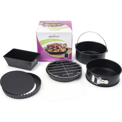 Heißluftfritteuse Backzubehör Set 7-teilig