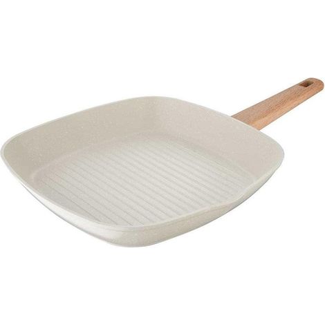 Bergner NATURALLY padella per grigliare naturale sabbia 28 cm