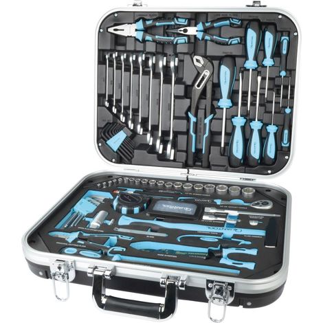 Bruder Mannesmann QUANTOOL Q25100 Set 110 herramientas negro (1/4)