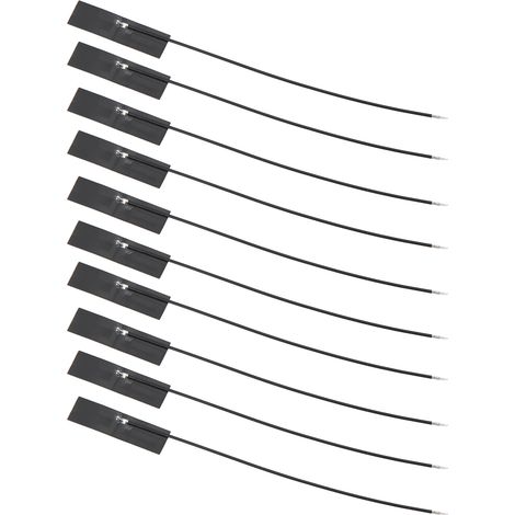 10 Stück NZ‑2.4G‑FPC‑008 Integrierte FPC-Antenne 2,4 GHz 2400‑2500 MHz 5 dBi Integrierte Antenne für drahtlose Überwachung Smart Home Schweißschnittstelle (1/5)