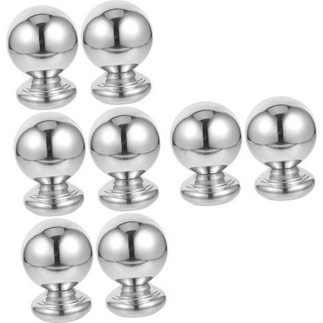 8stücke Edelstahl Zaunball Finial Elegante Gartenzaun