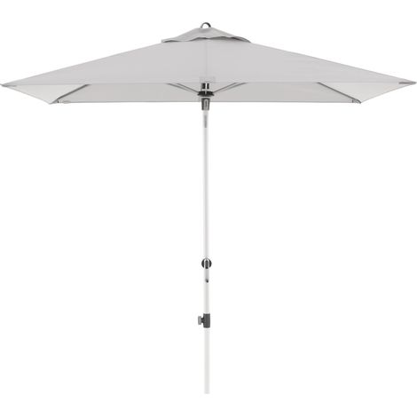 Doppler Sonnenschirm "Expert Auto Tilt 220 x 140", hellgrau, 220 x 140 (H x B), Bezug aus 100 % Polyester, Gestell Aluminium silber, 6,6 kg Sonnenschirm "Expert Auto Tilt 220 x 140" mit Höhenverstellu (1/5)