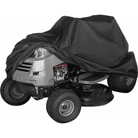 Couverture De Capot De Tracteur De Pelouse De Bâche De Tondeuse À Gazon Housse De Protection Anti-Poussière De Tondeuse Autoportée Imperméable Résistante Aux Uv Couverture De Protection Contr (1/4)