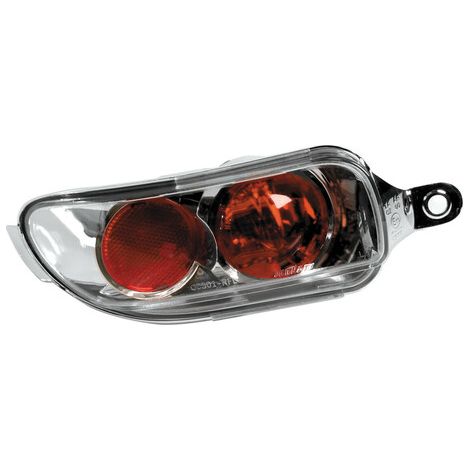 Coppia retronebbia - compatibile per Opel Corsa (10/00-12/06) - Cromo