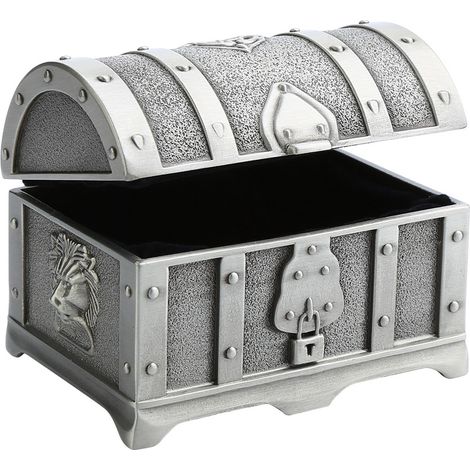 Boîte à bijoux en alliage de zinc Treasure Box 640S petite (1/5)