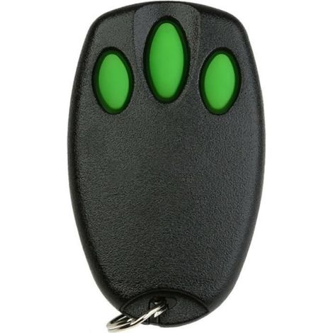 Télécommande Porte De Garage - 433.92 MHz - Compatible C945 CM842 C940 - Bouton Vert - 1 Pièce