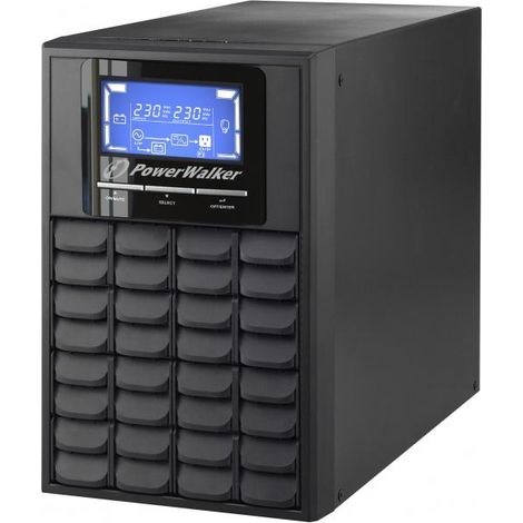 PowerWalker VFI 1000C LCD USV Online Tower 1000VA 800W con Slot SNMP e doppio convertitore (1/3)