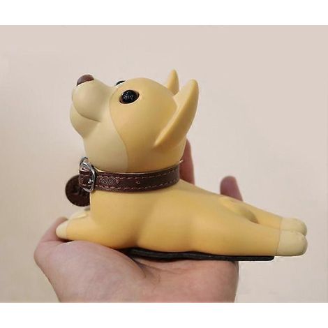Butoir de porte kaki pour chien, butoir de porte décoratif pour animaux, bull terrier (1/5)