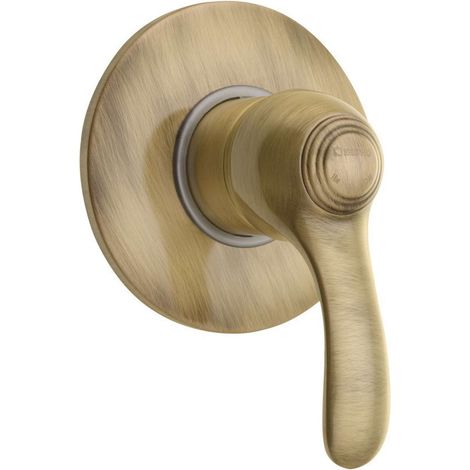 Sapho Kirké - Miscelatore per doccia da incasso, con corpo, bronzo KI41B (1/2)