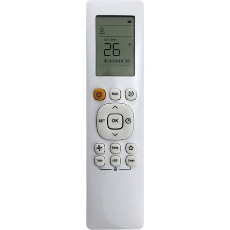 Telecomando di ricambio RG10B(D)/BGEF per condizionatore d'aria Midea RG10B(D1)/BGEFU1 RG10B1(D)/BGEF RG10B2(D)/BGCEF RG10B10(D)/BGEF