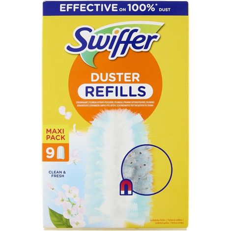 Swiffer Staubmagnet Nachfüller (9 Tücher)+Febreeze
