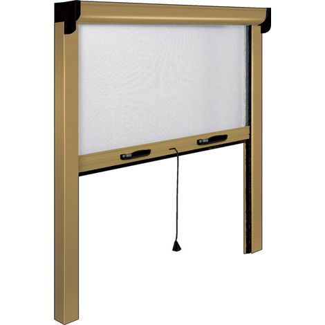 ZANZARIERA IRS OPERA 120X160 CM VERTIC BRONZO- 1,0 pz