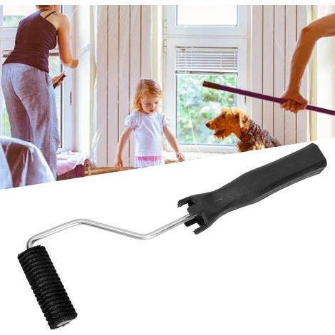 Rouleau en fibre de verre, outil à main en fibre de verre, rouleau à bulles laminé en fibre de verre de 7,6 cm (3 pouces) avec poignée (1/5)