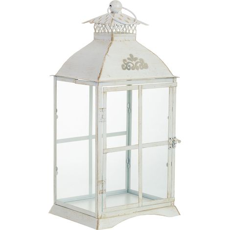 Farol de metal 23.5x19x49h cm (1/5)