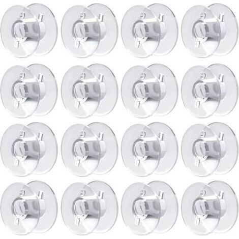 60 Pcs Canette Machine a Coudre Bobines pour Machine à Coudre Canette Plastique Canettes Machine à Coudre pour Brother Singer Kenmore Janome la Plupart des Machines à Coudre (1/5)