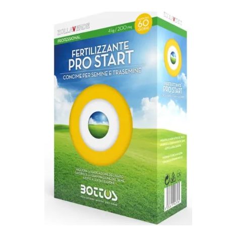 Concime Bottos Pro Start 4kg fertilizzante NPK 13-24-10 per prato (1/5)