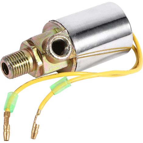 Klaxon Pneumatique 24V pour Camion et Train, Électrovanne Solénoïde Renforcée 1/4", 1 Pièce (1/5)