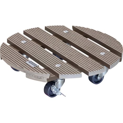 MULTI ROLLER WPC D290mm,taupe 4LR,d38mm,2FST (1/5)