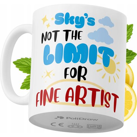Tazza per un artista, divertente e umoristica, per caffè e tè, con grafica e testo divertenti, ideale per compleanni, onomastici e festività. Tazza premium per occasioni speciali, per casa, ufficio, l (1/5)