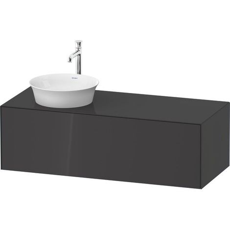 DURAVIT WT4977LH1H10010 WTU White Tulip suspendu, tiroir, B gauche