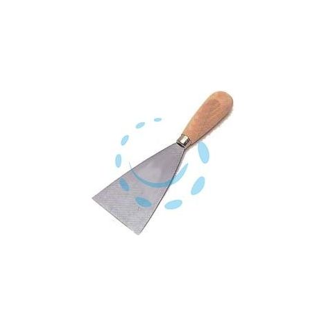 SPATOLA CON MANICO IN LEGNO - mm.50