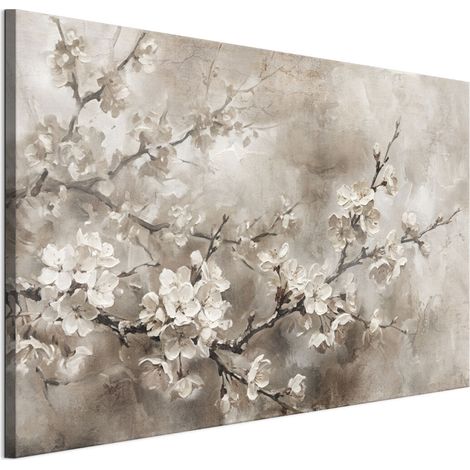 Quadro su tela italiana 90 x 60 cm - stile moderno - fiori Quadro su tela italiana 120 x 80 cm - stile moderno - fiori (1/5)