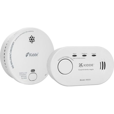 Détecteur de monoxyde de carbone K5CO + détecteur de fumée KIDDE 2030-DSR3 (1/5)