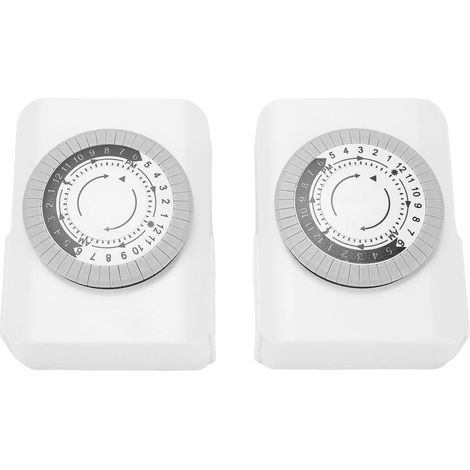 Minuterie pour prise de courant intérieure WALFRONT, lot 2 prises (1/5)