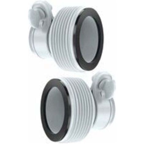 Kit adaptateur de conversion de tuyau B pour tuyau Intex B Pool 3,2 cm à 3,8 cm Pièces de conversion de rechange (1/4)