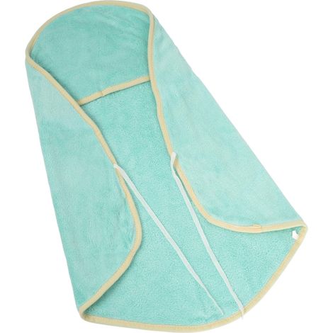 Peignoir pour animaux — Microfibre, séchage rapide et absorbant, serviette de bain à capuche