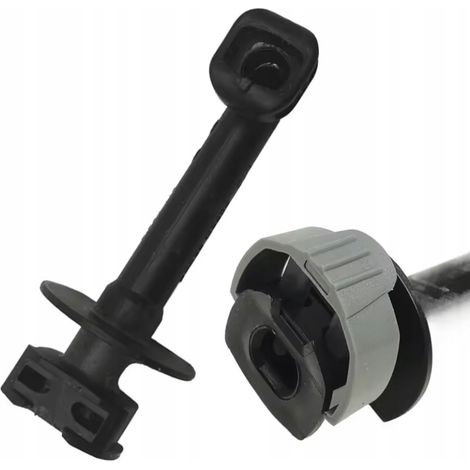 Conector de Salida de Repuesto – 35x41x107 mm Duradero Material Plastico Compatible con Hidrolimpiadora Kärcher K2–K3 (1/3)