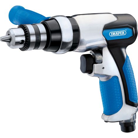 DRAPER AIR DRILL 3/8"" 10MM REVERSIBLE COMPRESSOR TOOL 83961 WARRANTY (1/5)