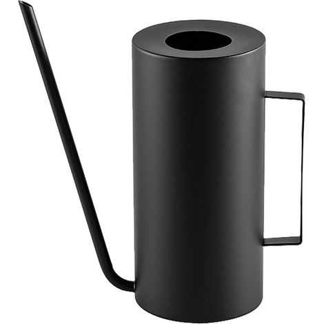 Arrosoir En Acier Inoxydable - 1 5 L - Bec Allongé Pour Arrosage Précis - Design Rétro Doré Et Noir - Pour Plantes D Intérieur Et Jardin (1/5)
