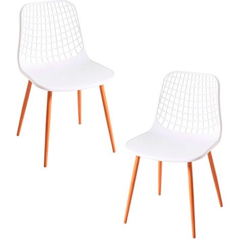 Packs Sillas Comedor - Pack 2 Sillas Riva - Blanco (1/5)