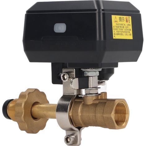 Régulateur de vanne électrique automatique manuel sensible DC12V pour conduite à bille (1/5)