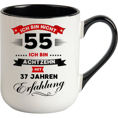 Tazza divertente, regalo per il 55° compleanno (1/3)