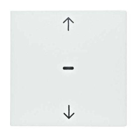Berker Interrupteur de volet roulant blanc compact