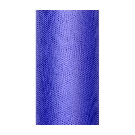 Tulle liscio blu navy 30 cm x 9 m 1 pz.