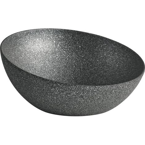 Bol APS Frostfire, altura 120 mm, ø 265 mm negro/plata (1/2)