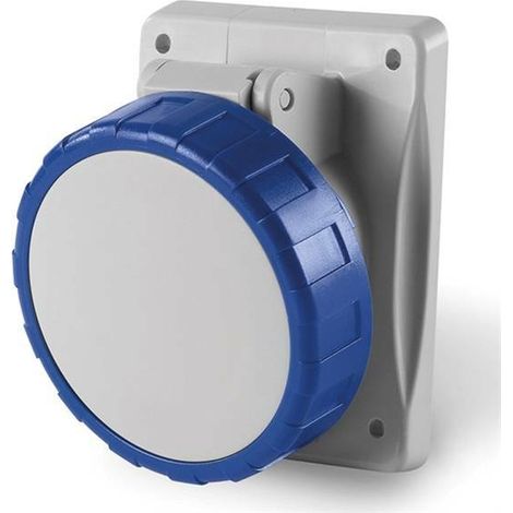 Premiere installation 2p+e 32a 6h ip67 optima series couleur bleue 418.3263