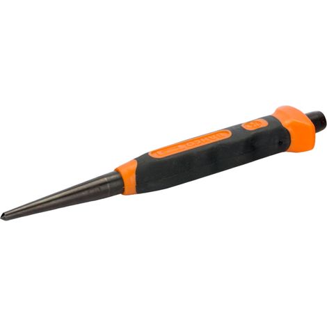 Bahco 4 mm - Körner mit Zweikomponenten-Griff und Handschutz - 165 mm - Einzelhandelsverpackung