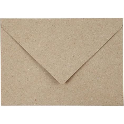 Enveloppes traditionnelles recyclées de belle qualité. réf 20530