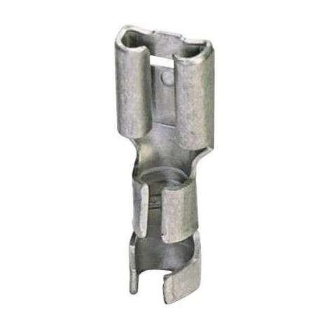Phoenix Contact 3240156 Presa piatta Larghezza spina: 6.3 mm Spessore spina: 0.8 mm 180 ° Non isolato Metallo 100 pz. (1/2)