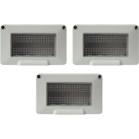 gloca Custodie Esterne Contenitori Idrobox Compatibili Serie Plana (4P IP55, 3 UNITÀ) (1/4)